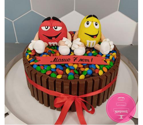 Торт Детский M&M’s 3